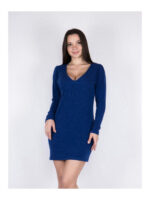 Платье синее