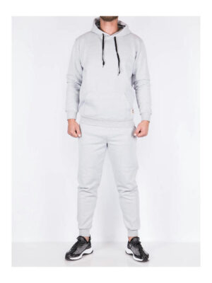Костюм мужской светло-серый на флисе