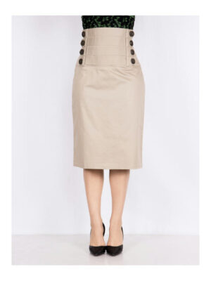 Юбка бежевая
