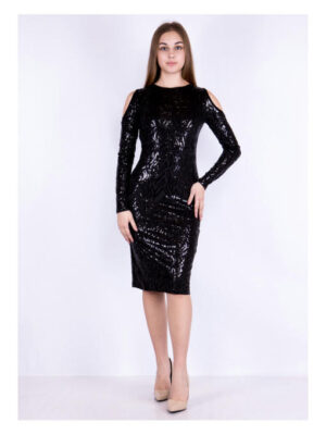 Платье черное