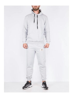Костюм мужской светло-серый на флисе