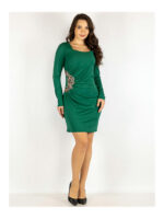Платье зеленое