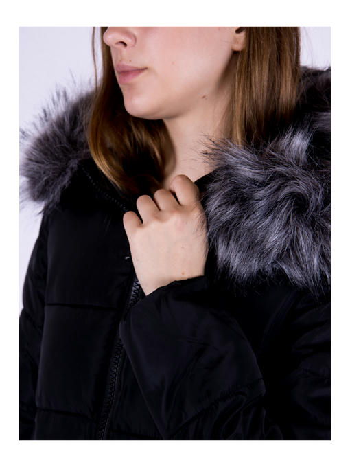 Куртка женская черная — изображение 6