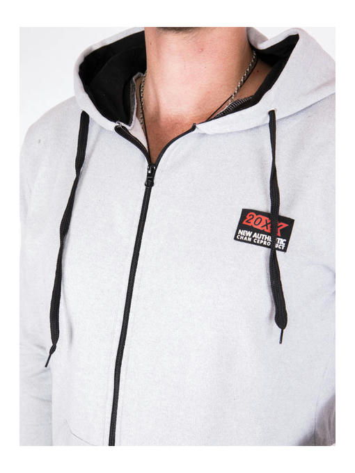 Костюм мужской светло-серый на флисе — изображение 5