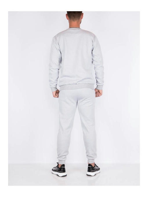 Костюм мужской светло-серый на флисе — изображение 3