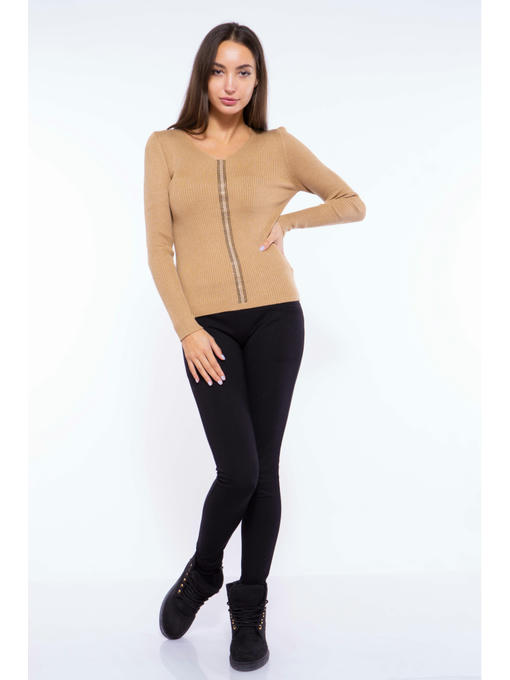 Джемпер приталенного кроя — изображение 12