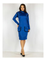 Платье синее