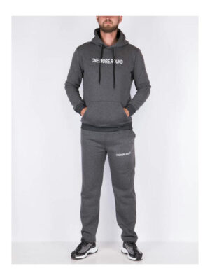 Костюм мужской темно-серый на флисе