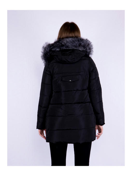 Куртка женская черная — изображение 4