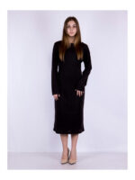 Платье темно-коричневое