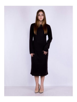 Платье темно-коричневое