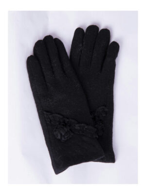 Перчатки женские черные