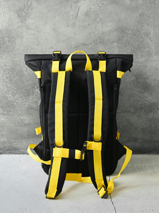 Рюкзак - strap yellow черный — изображение 3