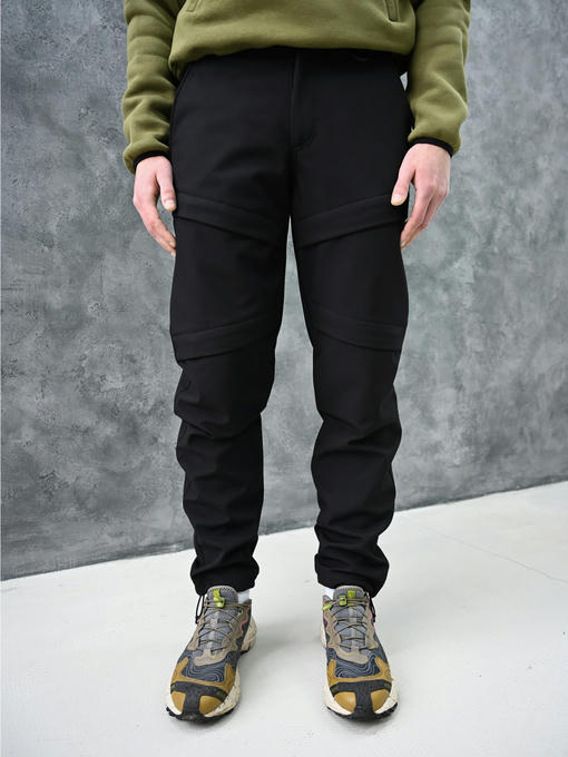 Теплые штаны - черный — изображение 3