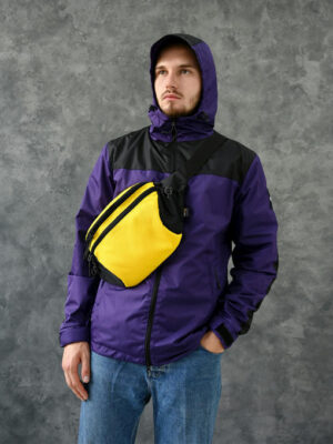 Сумка на пояс - желтый/черный