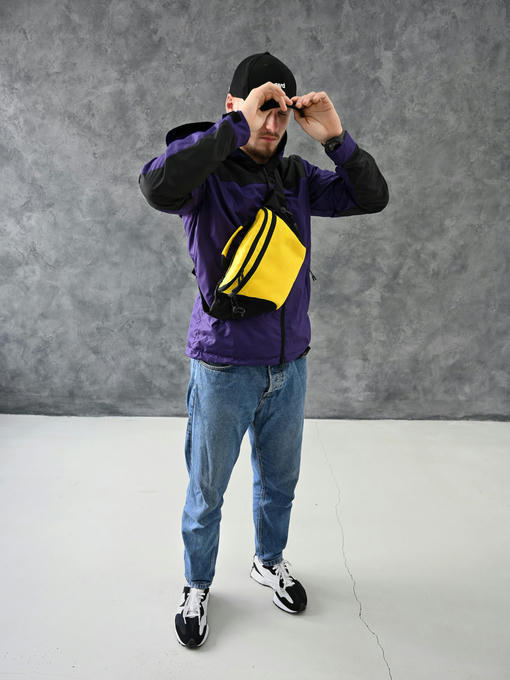 Сумка на пояс - желтый/черный — изображение 3