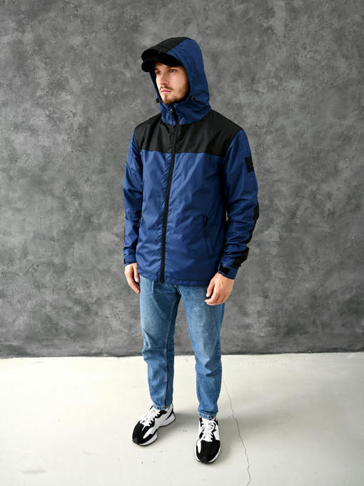 Ветровка - black/blue — изображение 2