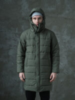 Мужская зимняя парка - хаки