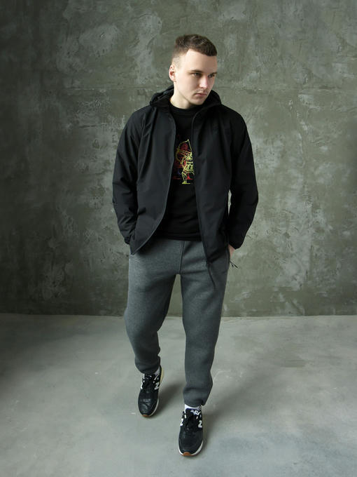 Ветровка - черный — изображение 7