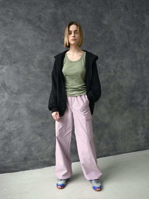 Женские штаны - сиреневый — изображение 8