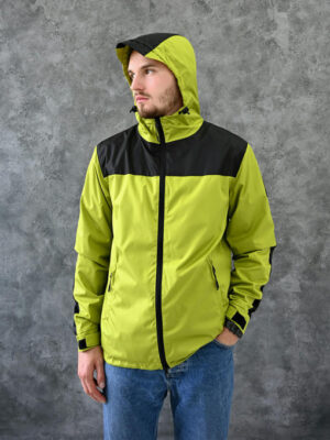 Ветровка - black/lime