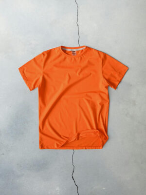 Футболка basic - оранжевая