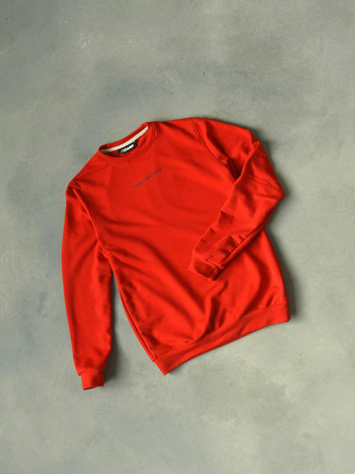 Свитшот - красный — изображение 7