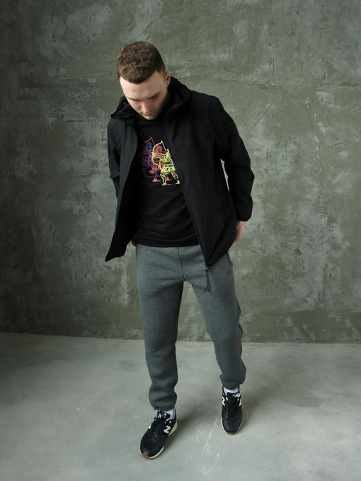 Ветровка - черный — изображение 5