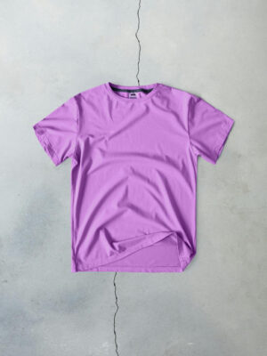 Футболка basic - сиреневая