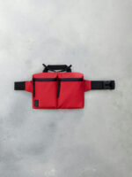 Сумка на пояс - красный