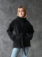 Женская зимняя куртка - черный