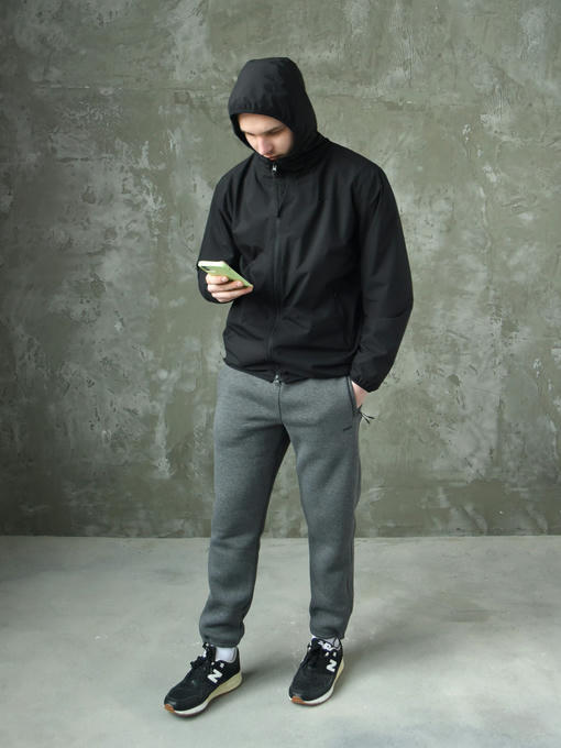 Ветровка - черный — изображение 9