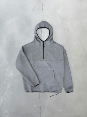 Худи - темно-серый меланж