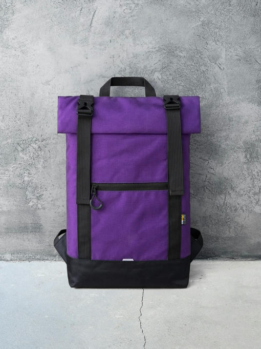 Рюкзак - CORDURA фиолетовая/черный Oxford 1200