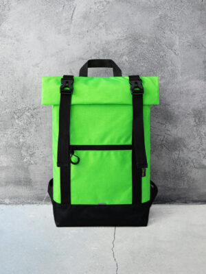 Рюкзак - CORDURA кислотно-салатовая/черный Oxford 1200