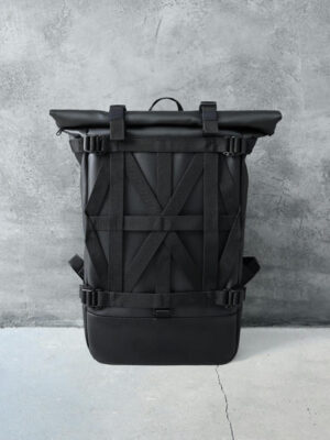 Рюкзак - эко-кожа черная