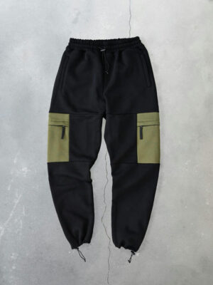 Спортивные штаны - черный/хаки