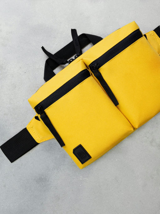 Сумка на пояс - желтый — изображение 2