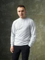 Свитшот - светло-серый меланж