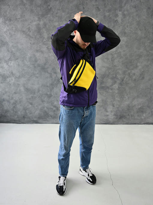 Сумка на пояс - желтый/черный — изображение 4