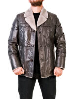 Мужская натуральная дублёнка