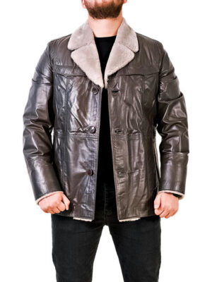 Мужская натуральная дублёнка