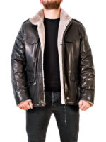 Мужская натуральная дублёнка