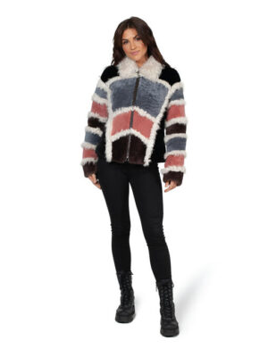 Женская натуральная дублёнка