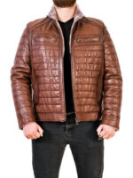 Мужская натуральная дублёнка