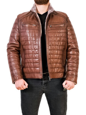 Мужская натуральная дублёнка