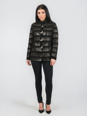 Женская кожаная куртка