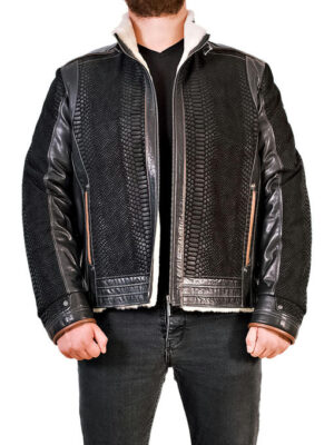 Мужская натуральная дублёнка