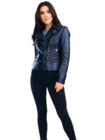 Женская кожаная куртка