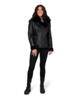 Женская натуральная дублёнка